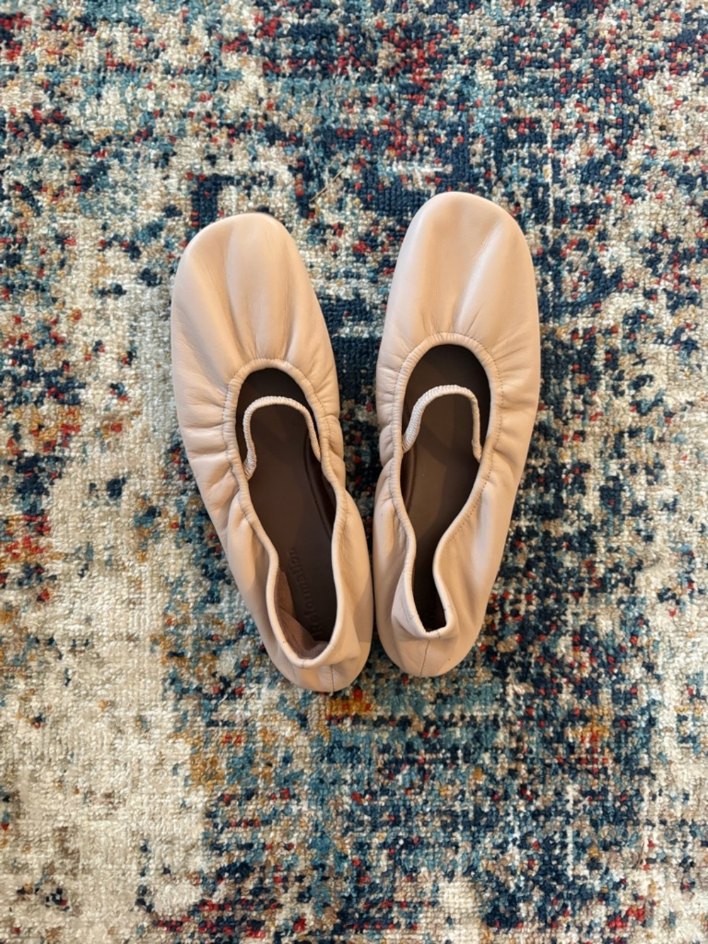 Reformation Buffy Ruched Ballet Flat
